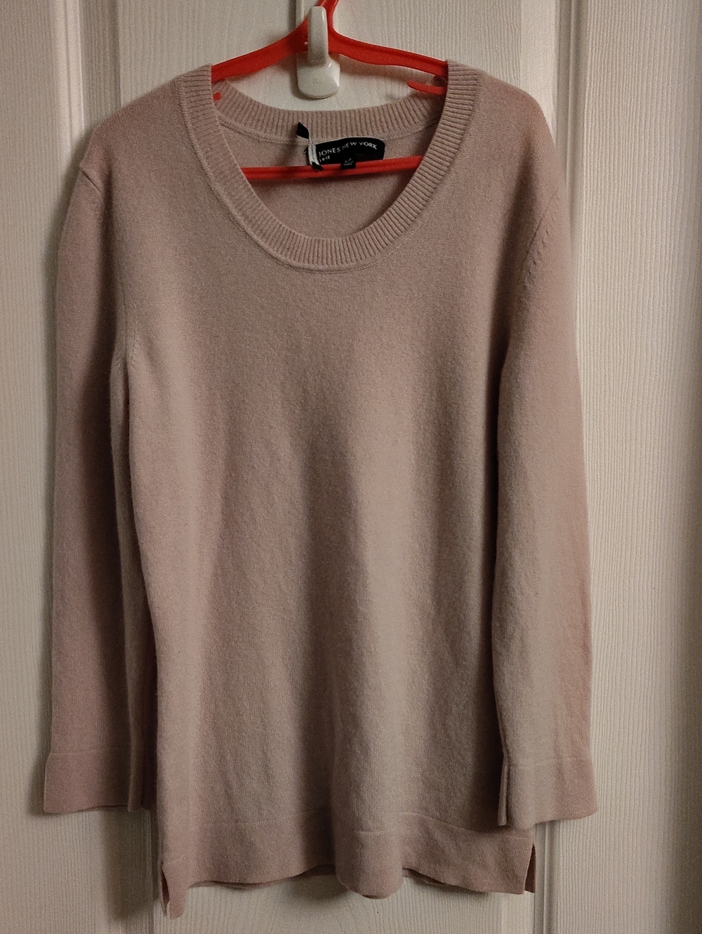 ❄️Jones New York Women's Cashmere Crew-neck Sweater